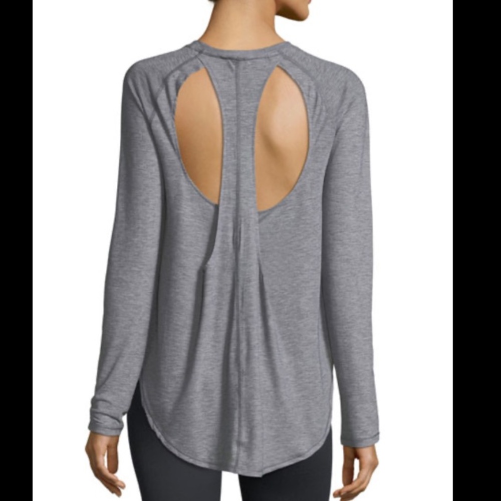Under Armor Open Back Long Sleeve Tunic Style